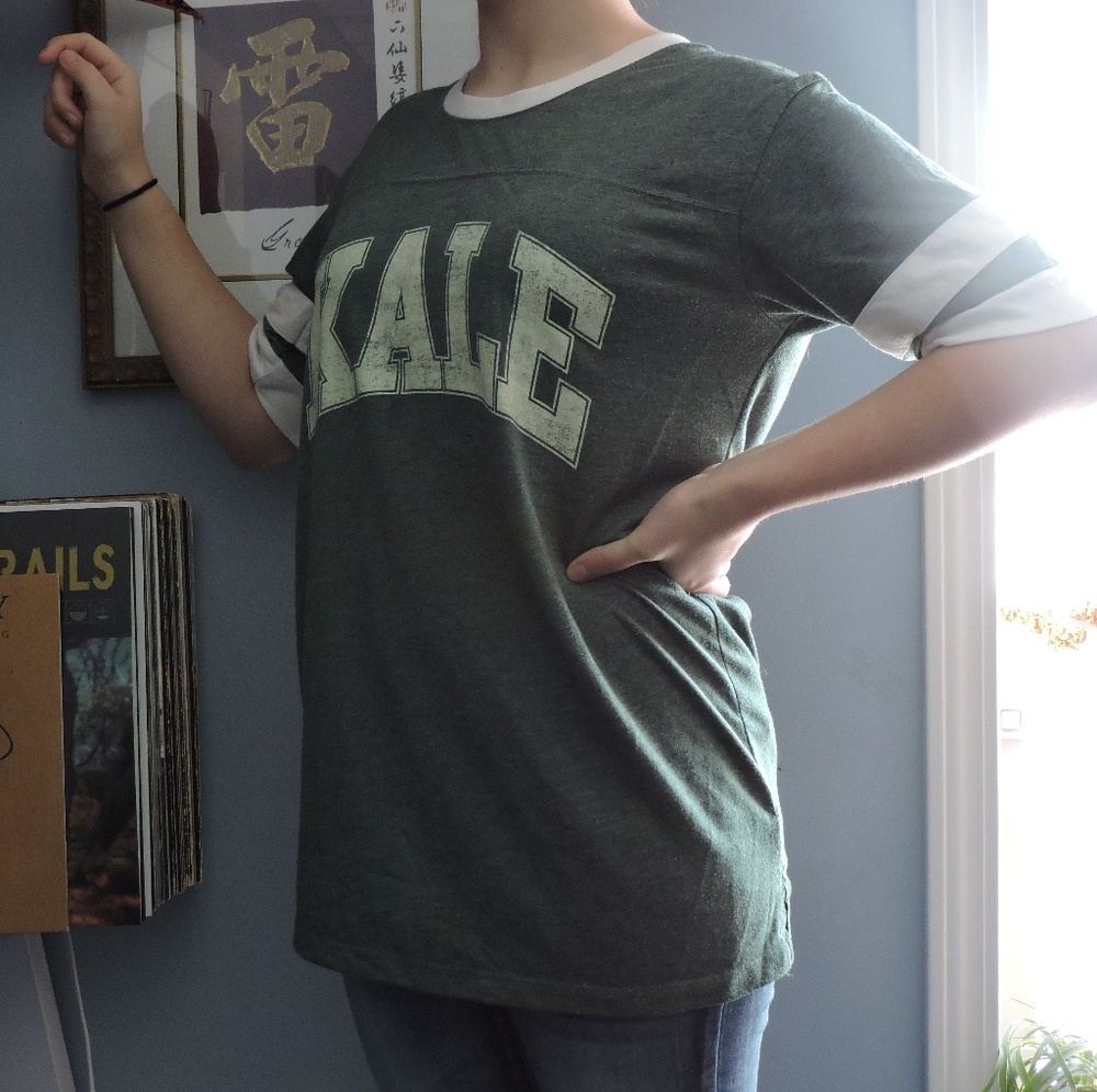 "Kale" Baseball Tee